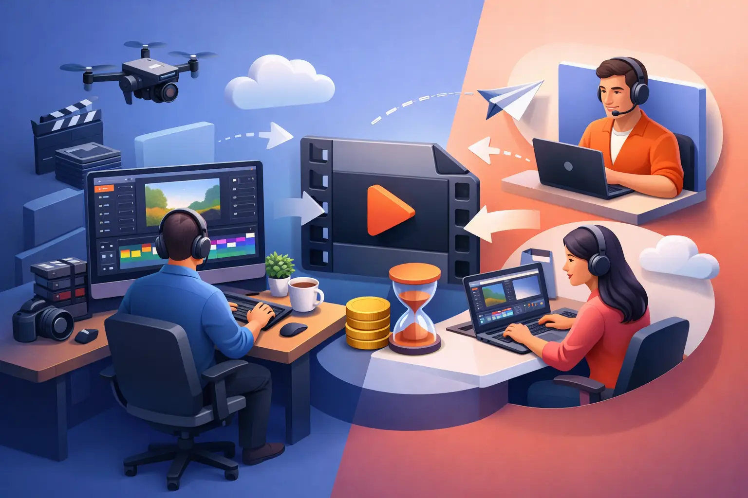 Video editing uitbesteden: slim of niet?