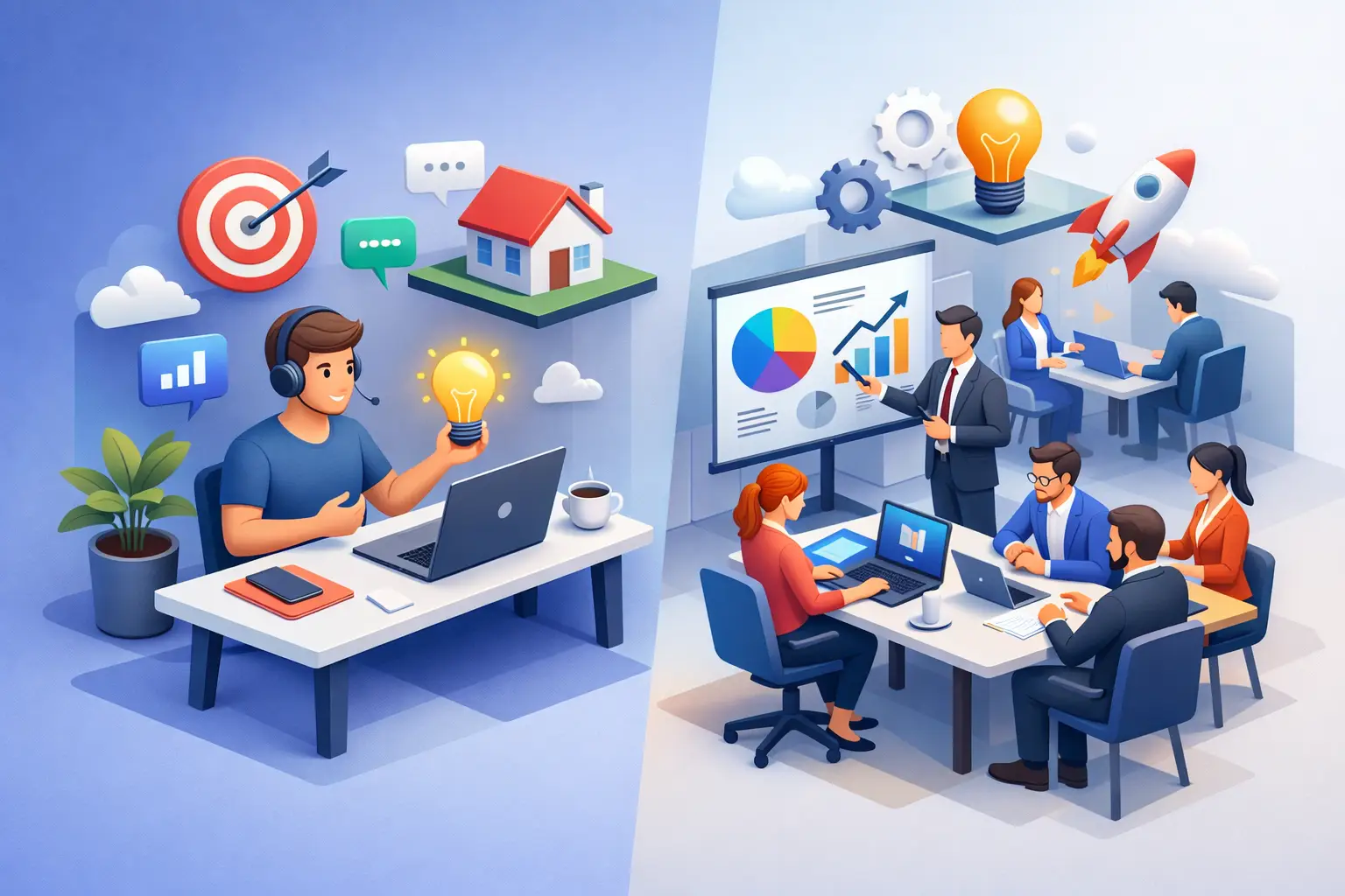 Freelance marketeer of bureau voor je MKB?